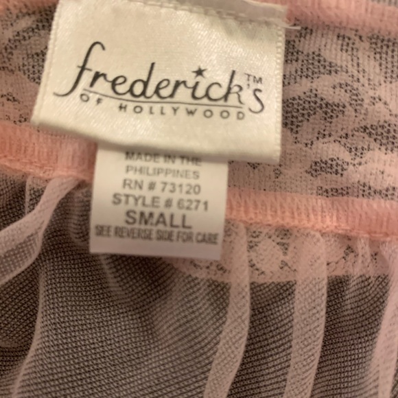 FREDERICK’S OF HOLLYWOOD LINGERIE SIZE S - Picture 4 of 4